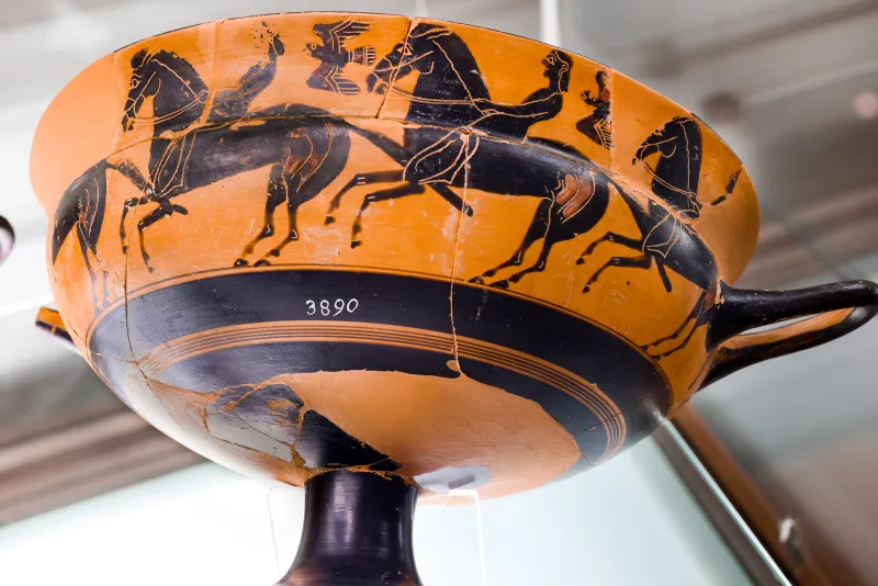 C Painter - Abv 53 50 - Warrior - Horsemen - Boar Hunt - Firenze Man 3890 - 