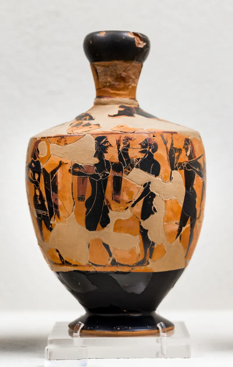C Painter - Abv 58 127 - Men Courting Youths - Athens Km 6730 - 