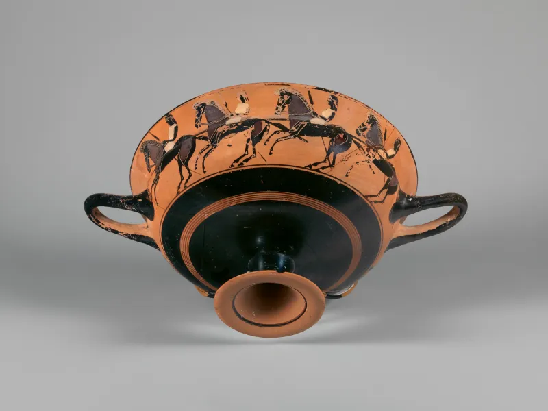 Terracotta Kylix- Siana Cup (Drinking Cup) Met 