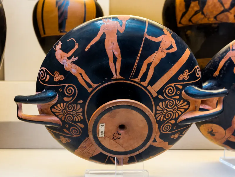 Near The Calliope Painter Arv 1263 1 Athletes 
