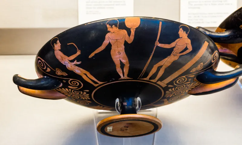 Near The Calliope Painter Arv 1263 1 Athletes 