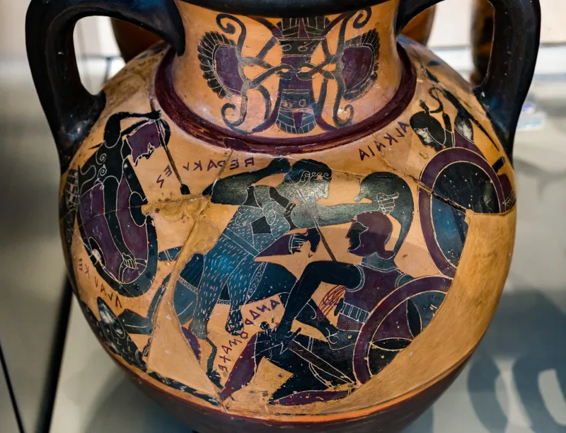 Camtar Painter - Abv 84 2 - Herakles Fighting The Amazons - Amazons - Cambridge Fwm Gr-24-1864 - 