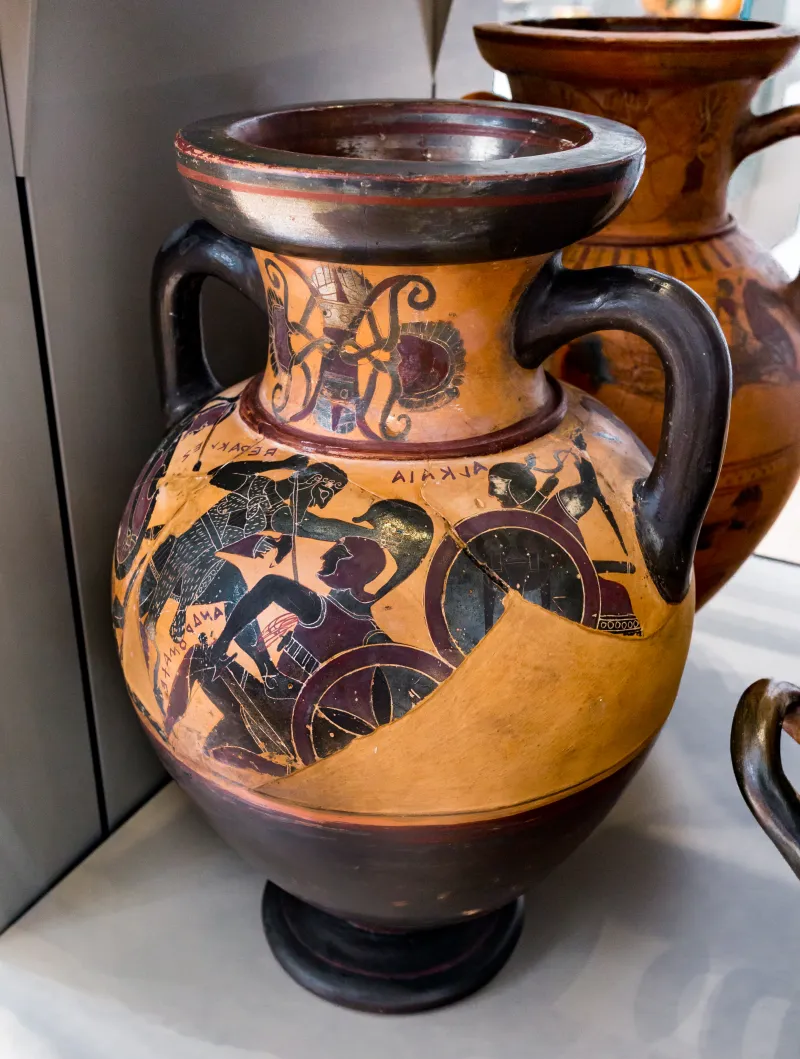 Camtar Painter - Abv 84 2 - Herakles Fighting The Amazons - Amazons - Cambridge Fwm Gr-24-1864 - 
