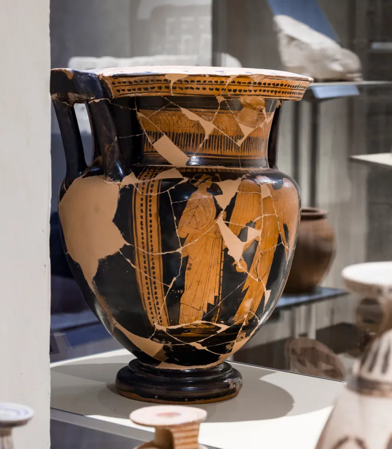Camucia Painter - Arv 1683 1 - Nike Between Goddesses - Dionysos Between Maenads - Cortona Maec 9622 - 