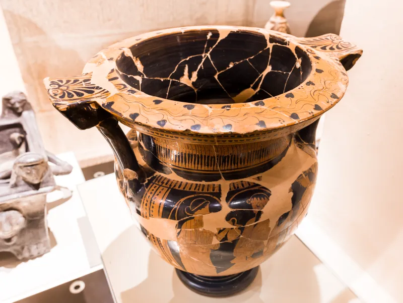 Camucia Painter - Arv 1683 1 - Nike Between Goddesses - Dionysos Between Maenads - Cortona Maec 9622 - 