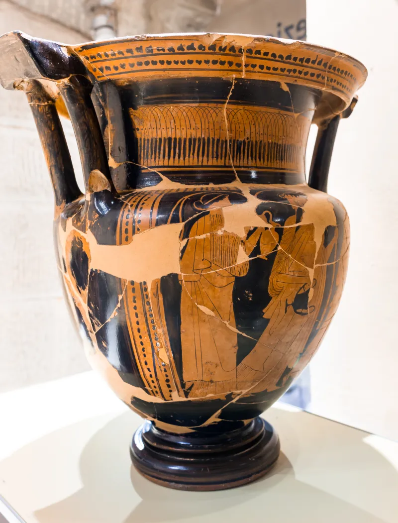 Camucia Painter - Arv 1683 1 - Nike Between Goddesses - Dionysos Between Maenads - Cortona Maec 9622 - 