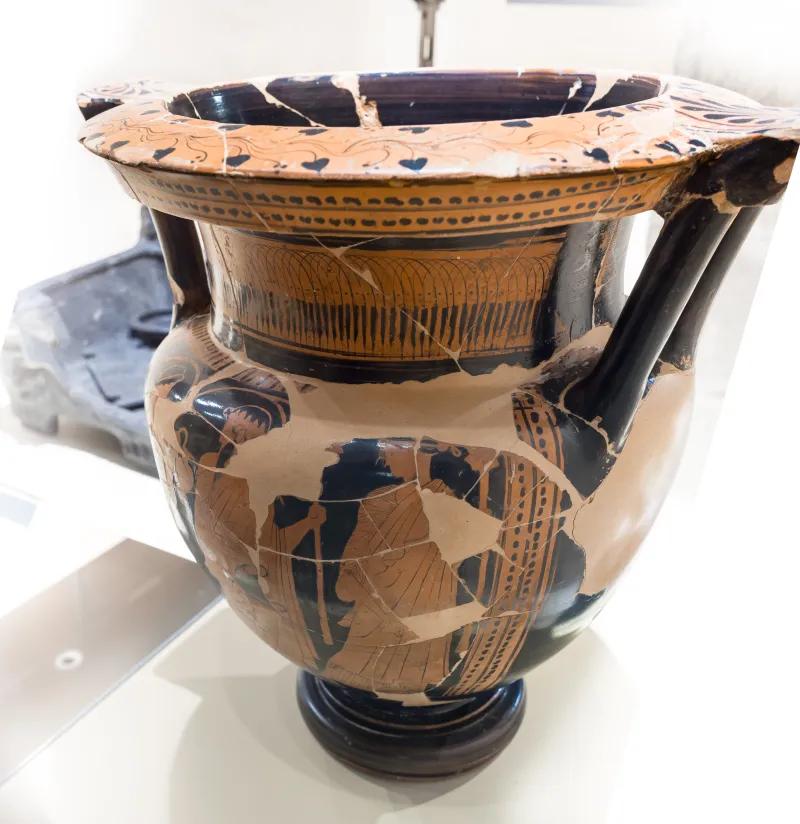 Camucia Painter - Arv 1683 1 - Nike Between Goddesses - Dionysos Between Maenads - Cortona Maec 9622 - 