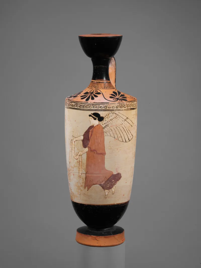 Terracotta Lekythos (Oil Flask) Met 