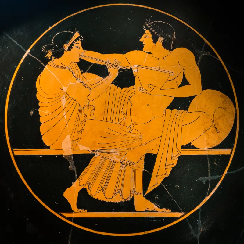 Carpenter Painter Arv 179 Extra - Symposion - Herakles And The Centaur Pholos 