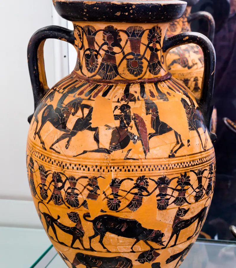 Castellani Painter - Abv Extra - Perseus And The Gorgones - Amazonomachy - Animal Friezes - Frankfurt Am Β 319 - 
