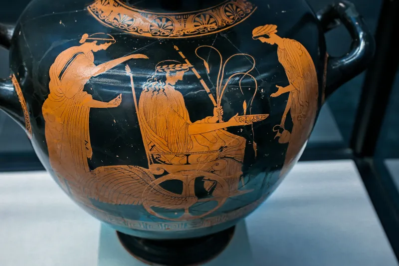 Chicago Painter Arv 630 31 Triptolemos With Persephone And 