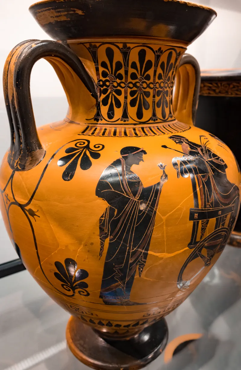 Connected With The Chiusi Painter - Abv Extra - Triptolemos Between Persephone And Demeter - München As 1539 - 