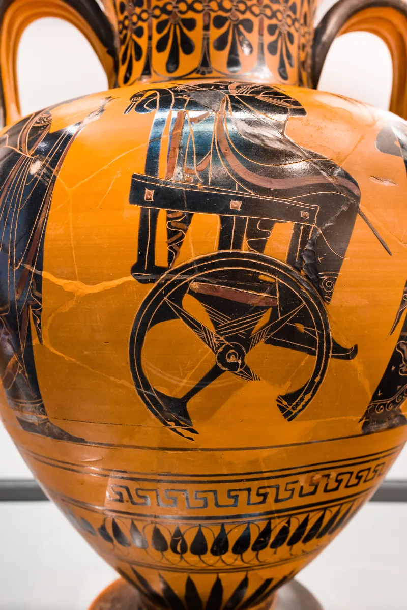 Connected With The Chiusi Painter - Abv Extra - Triptolemos Between Persephone And Demeter - München As 1539 - 