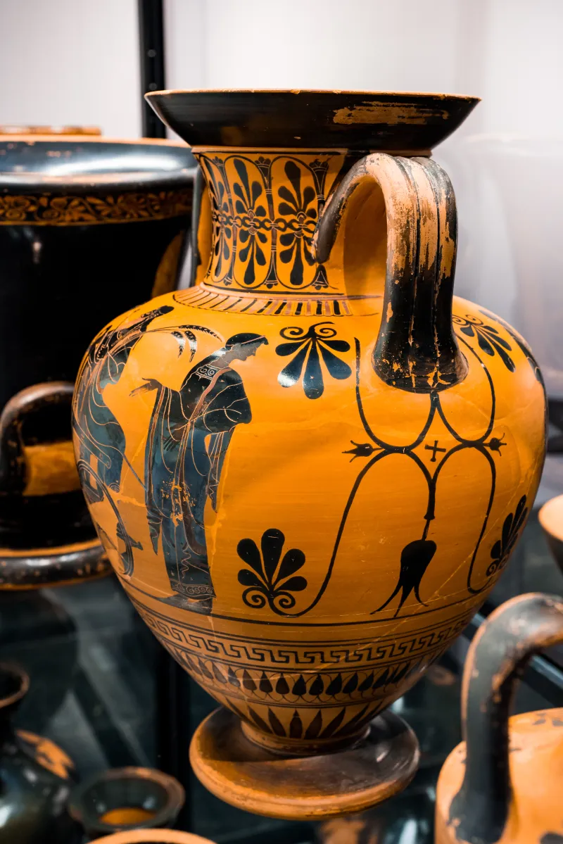 Connected With The Chiusi Painter - Abv Extra - Triptolemos Between Persephone And Demeter - München As 1539 - 