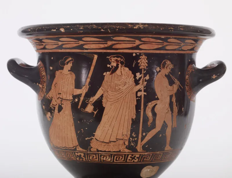Christie Painter - Red-Figure Bell Krater - Walters 4874 - Detail 