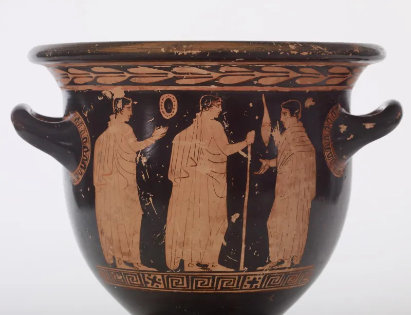 Christie Painter - Red-Figure Bell Krater - Walters 4874 - Detail 