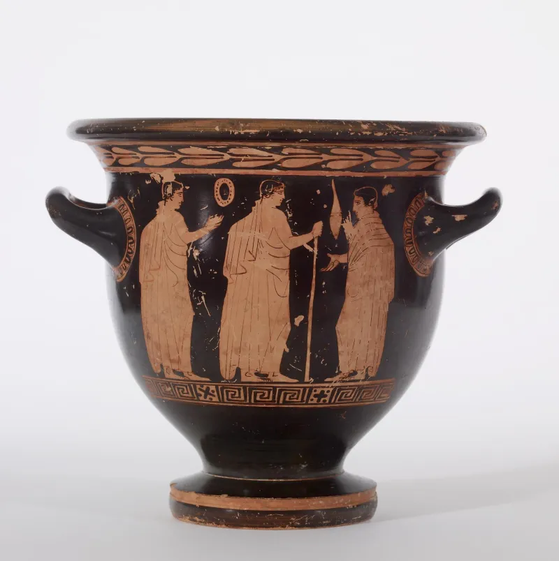 Christie Painter - Red-Figure Bell Krater - Walters 4874 - Side 