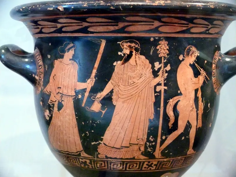 Krater Dionysos Walters Art Museum 