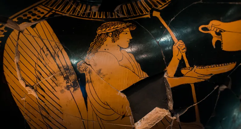 Cleveland Painter Arv 517 11 Triptolemos And Demeter 