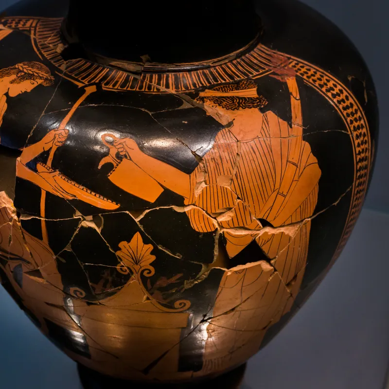 Cleveland Painter Arv 517 11 Triptolemos And Demeter 