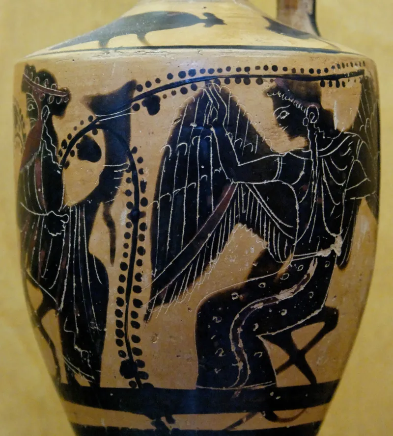 Dionysos Winged Figure Mar Palermo 