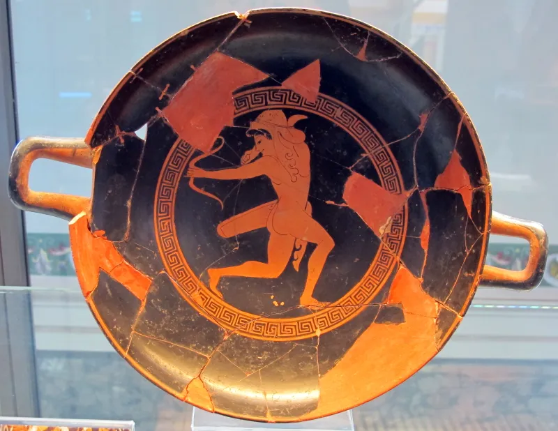 Pittore Di Colmar, Kylix Xon Arciere, 500-480 Da Del Del Tufo, 