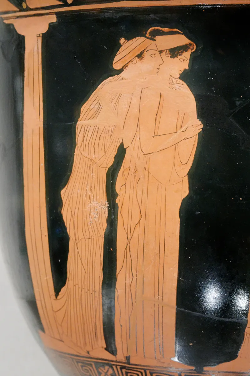 Playing Lyre Met 