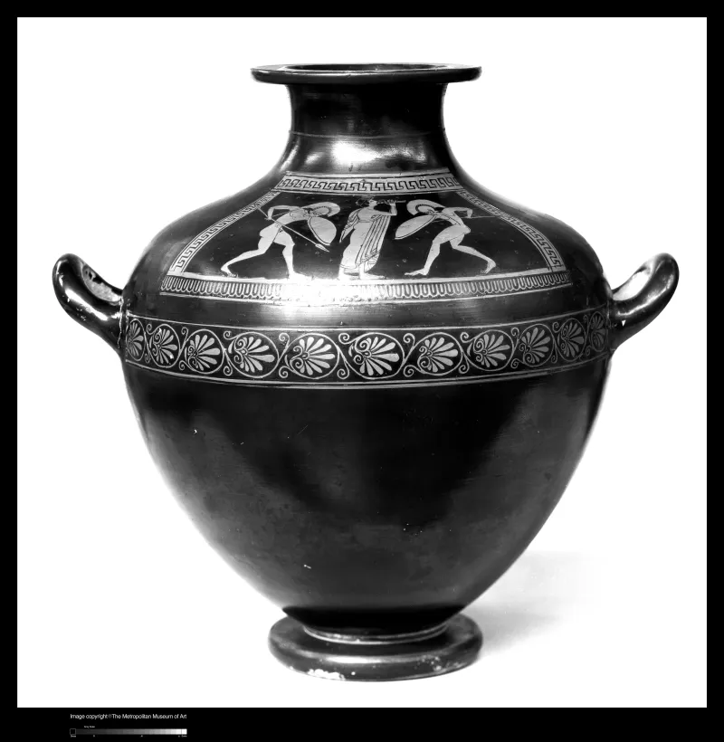 Terracotta Hydria- Kalpis (Water Jar) Met 