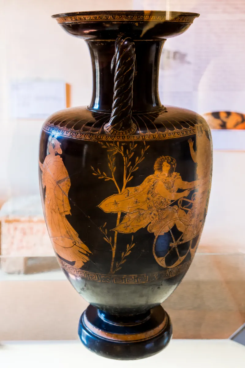 Manner Of The Dinos Painter Arv 1157 25 Pelops Abducting Hippodameia - Women Fleeing To Man 