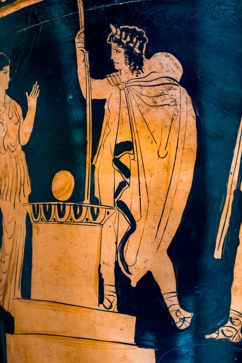 Manner Of The Dinos Painter Arv Extra - Theseus And The Bull - Leda And The Egg 