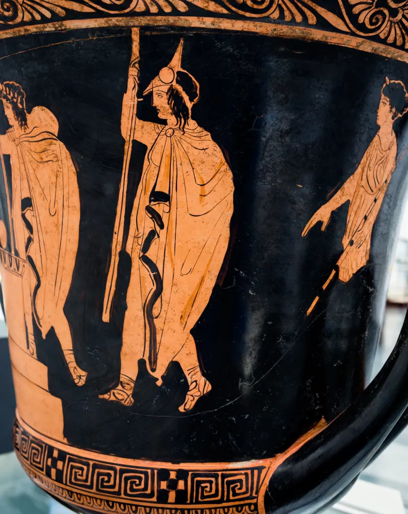 Manner Of The Dinos Painter - Arv Extra - Theseus And The Bull - Leda And The Egg - Montesarchio Mandsc 28443 - 