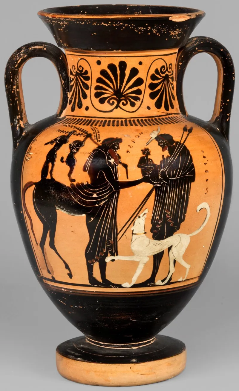 02 Attic Black-Figure Neck Amphora Diosphos Painter National Museum In Warsaw 142328 