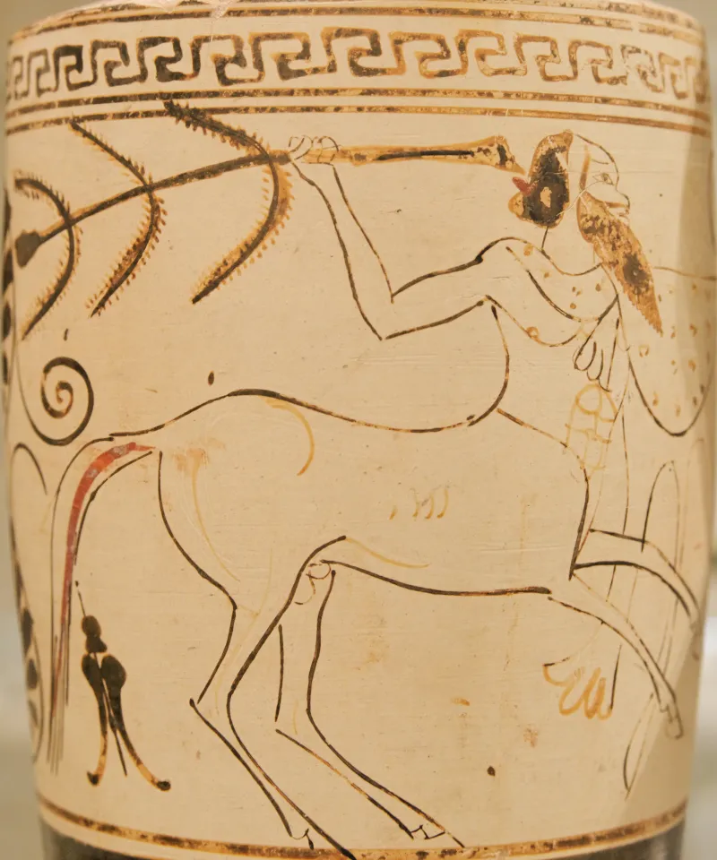 Centaur Lekythos Met 