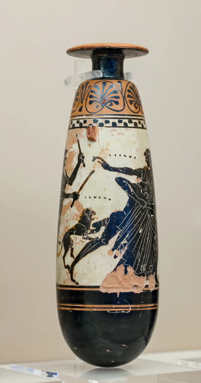 Diosphos Painter - Abv 510 Extra - Peleus And Thetis - Athens Kerameikos Museum 1531 - 