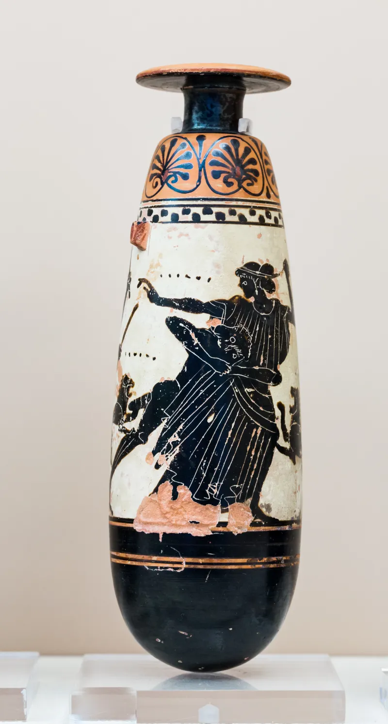 Diosphos Painter - Abv 510 Extra - Peleus And Thetis - Athens Kerameikos Museum 1531 - 