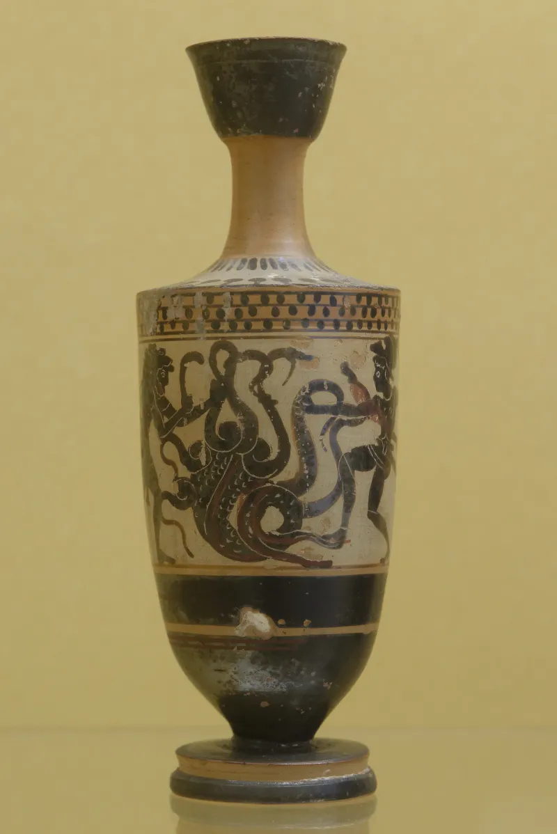Herakles And The Lernaean Hydra Nationalmuseet 