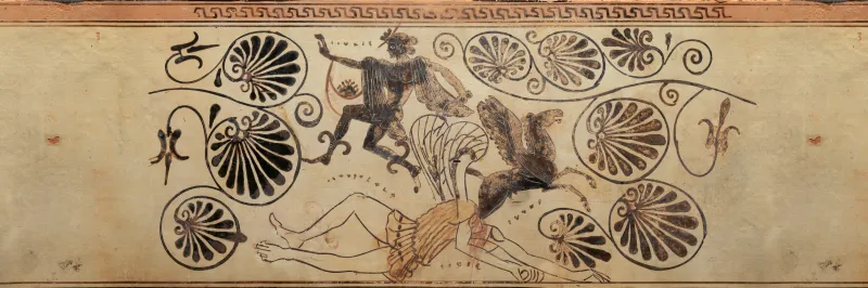 Terracotta Lekythos (Oil Flask) Met 