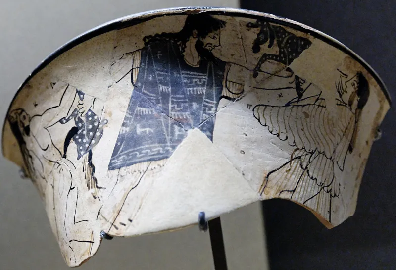 Diasparagmos Louvre 