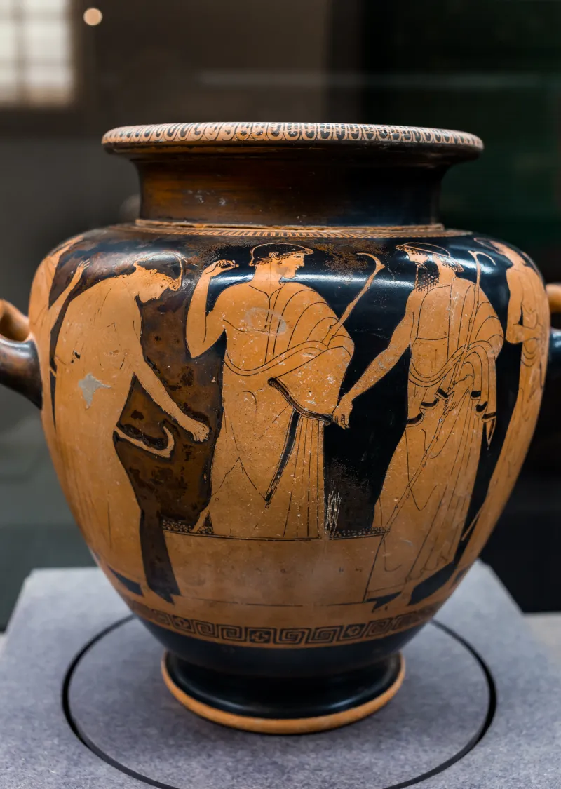 Dokimasia Painter - Arv 414 Extra - Voting Over The Arms Of Achilles - Firenze Man 20M326-1-6 - 