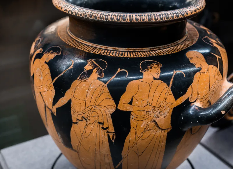 Dokimasia Painter - Arv 414 Extra - Voting Over The Arms Of Achilles - Firenze Man 20M326-1-6 - 