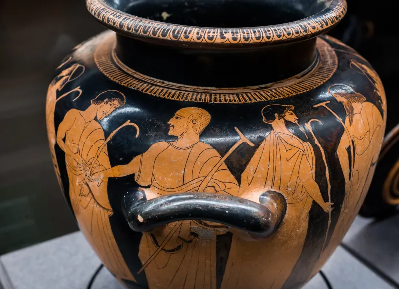 Dokimasia Painter - Arv 414 Extra - Voting Over The Arms Of Achilles - Firenze Man 20M326-1-6 - 