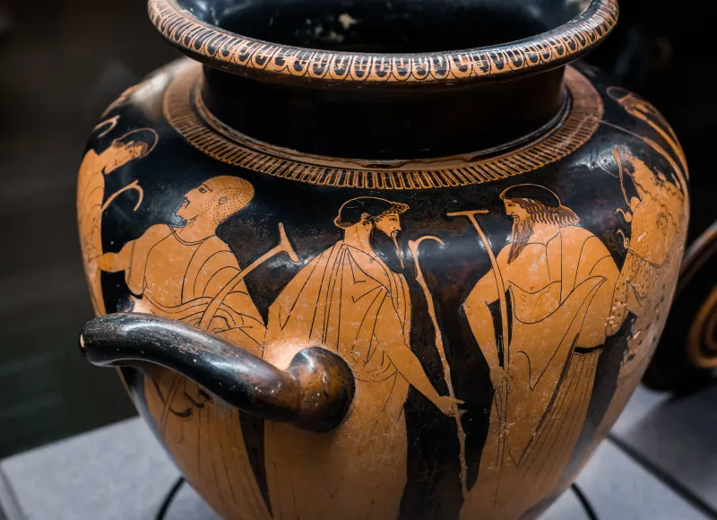 Dokimasia Painter - Arv 414 Extra - Voting Over The Arms Of Achilles - Firenze Man 20M326-1-6 - 