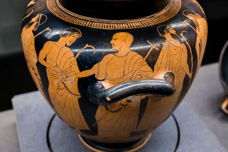 Dokimasia Painter - Arv 414 Extra - Voting Over The Arms Of Achilles - Firenze Man 20M326-1-6 - 
