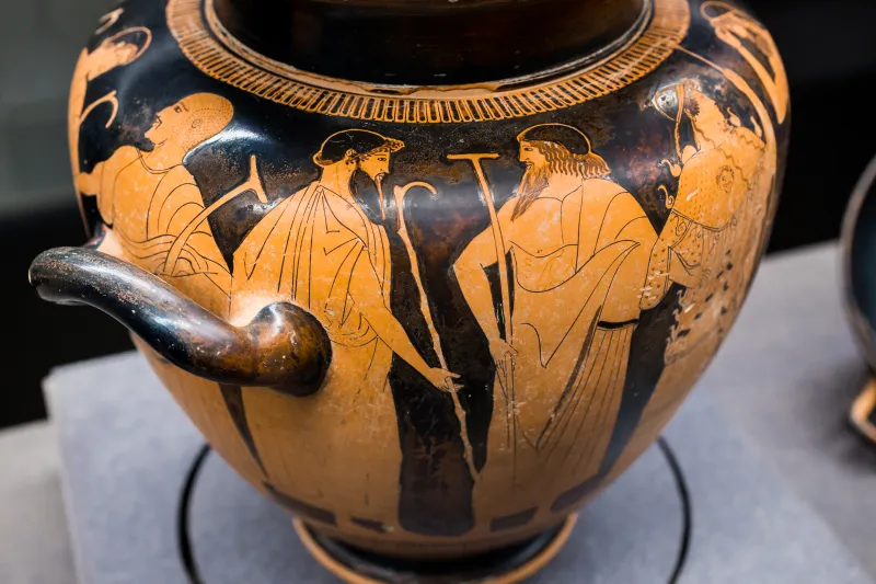 Dokimasia Painter - Arv 414 Extra - Voting Over The Arms Of Achilles - Firenze Man 20M326-1-6 - 