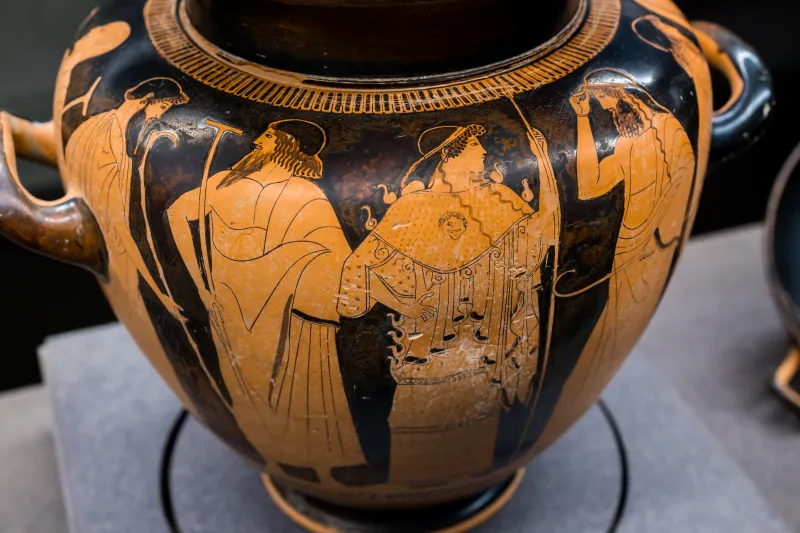 Dokimasia Painter - Arv 414 Extra - Voting Over The Arms Of Achilles - Firenze Man 20M326-1-6 - 