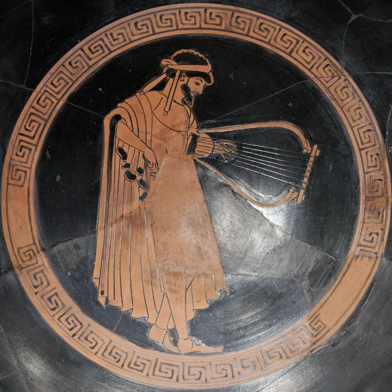 Lyre Player Met 
