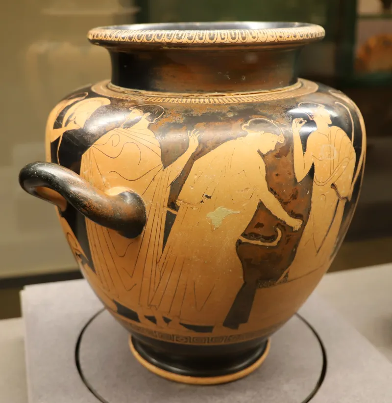 Pittore Della Dokimasia, Stamnos Con Hoplon Krisis Delle Armi Del Defunto Achille), 470-460 Ac 
