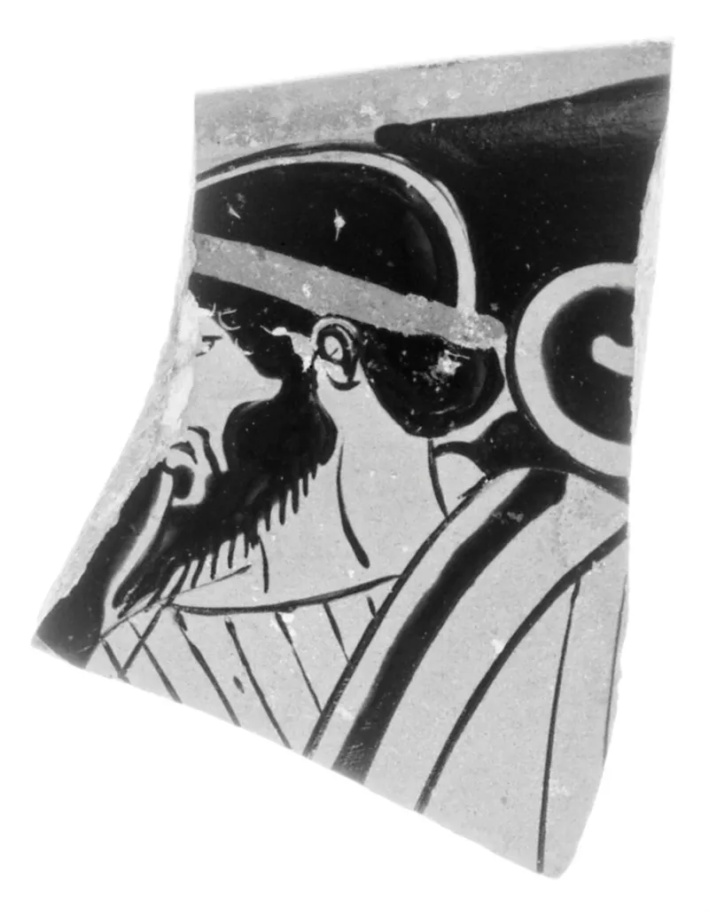 Attic Red-Figure Cup Fragment, By Douris (Getty 
