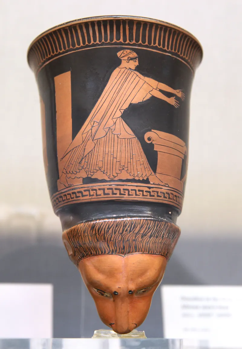 British Museum Room 20A Douris Woman Chasing Boy 19022019 