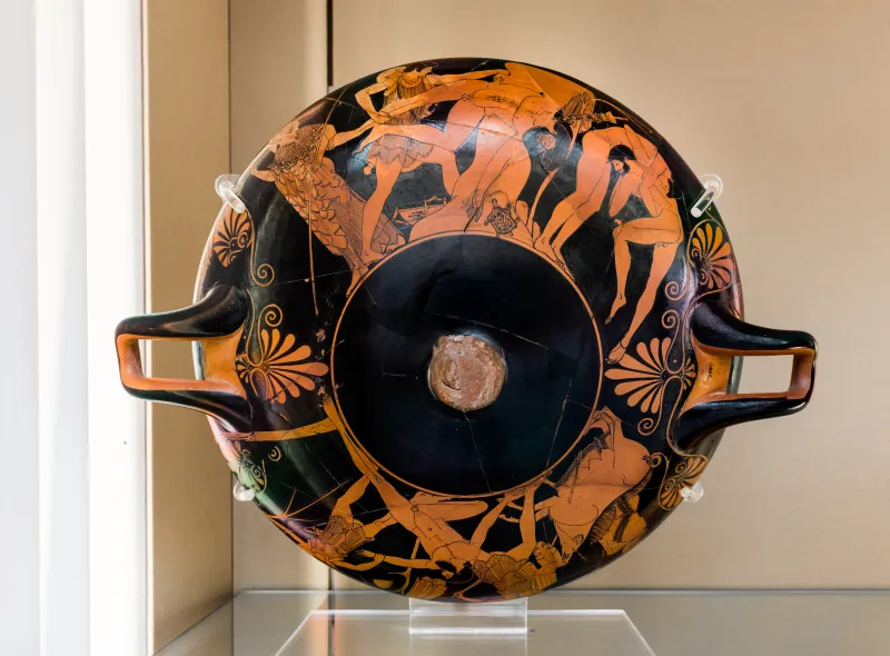 Douris Arv 431 47 Deeds Of Theseus 